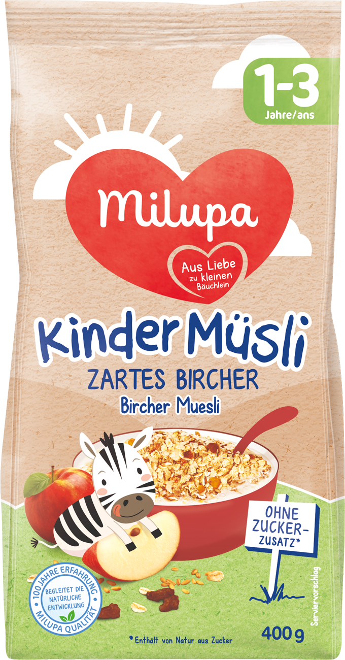 Kinder Müsli Zartes Bircher