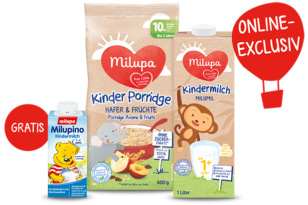 Milupa Kleinkindpaket Teaser