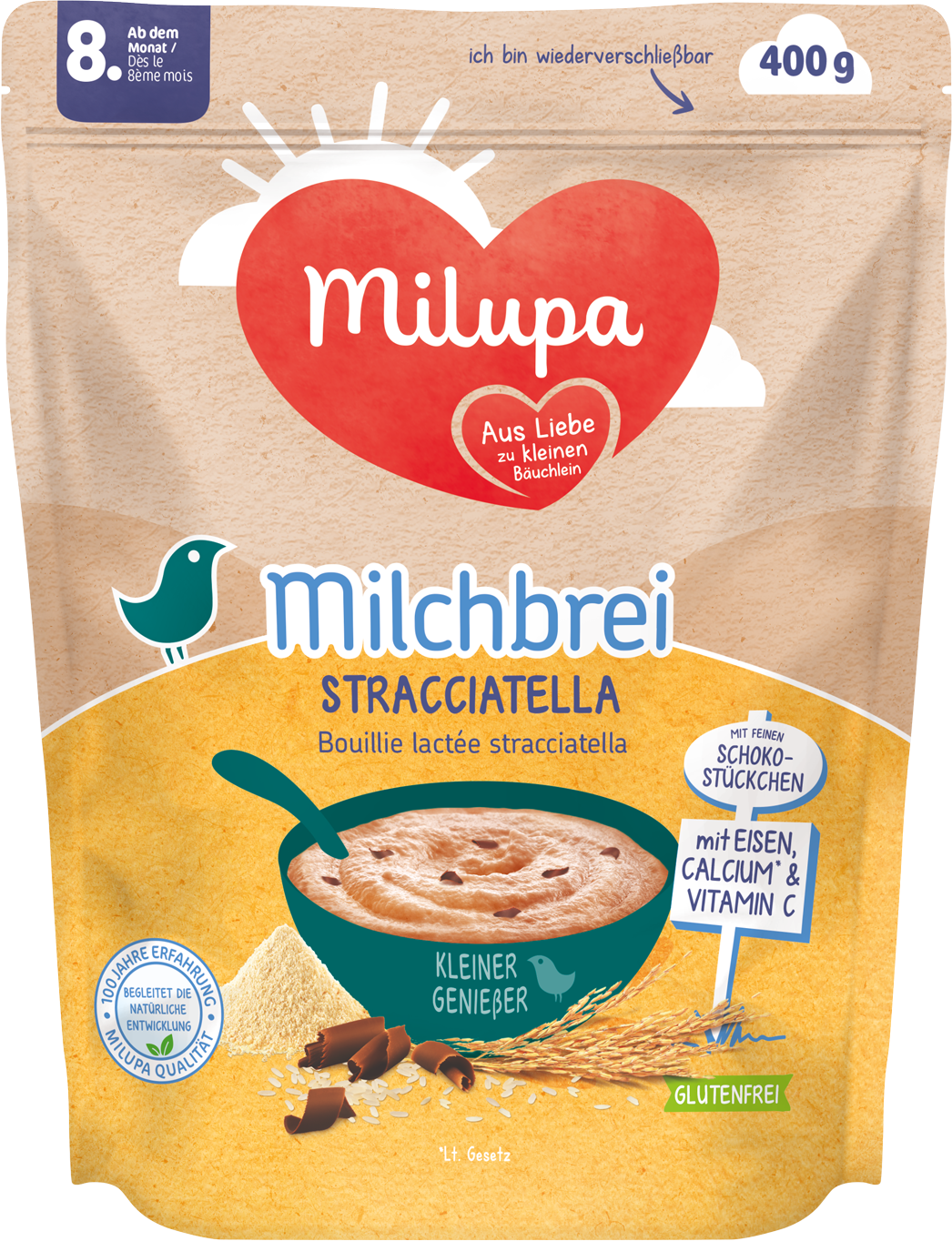 Pof stracciatella milupa